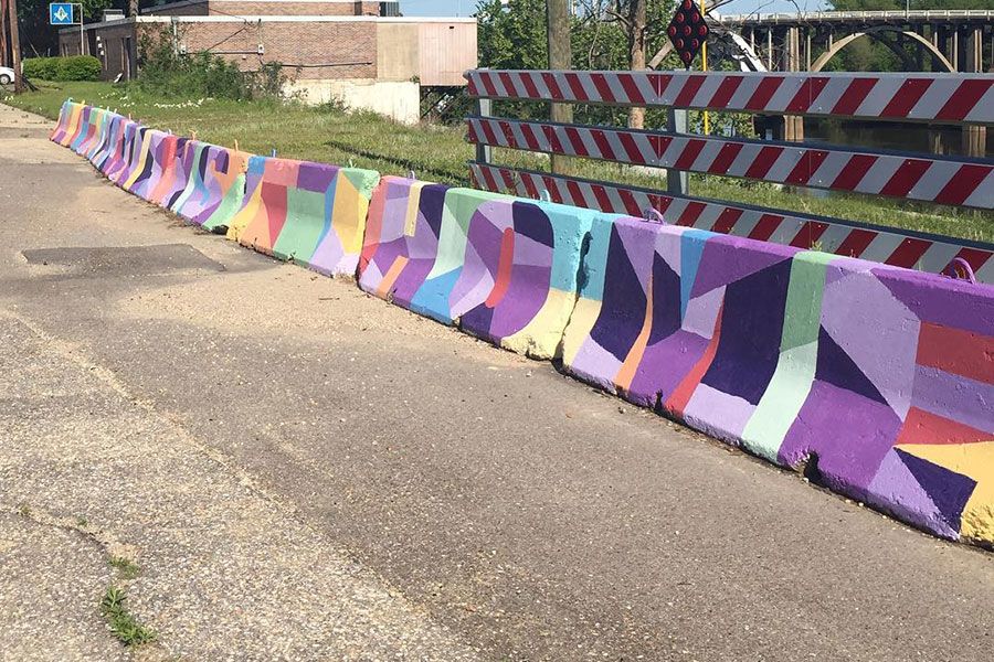 Arts Revive Barricade Mural in Selma, AL