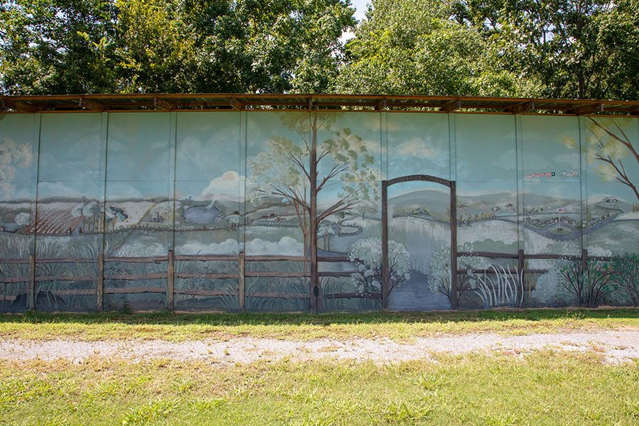 Pike Road Mural Wall