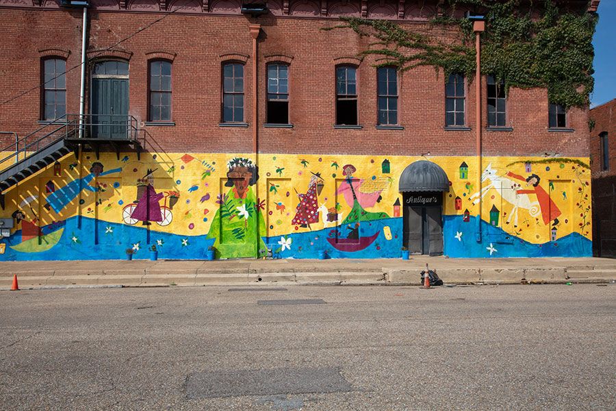 Revolution of Joy Mural in Selma, Alabama