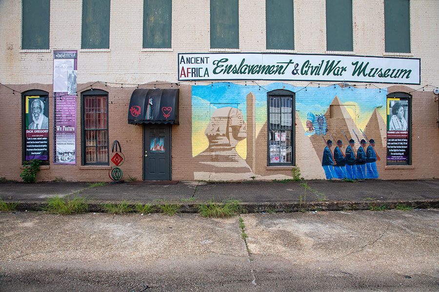Ancient Africa, Enslavement and Civil War Museum Mural in Selma, AL