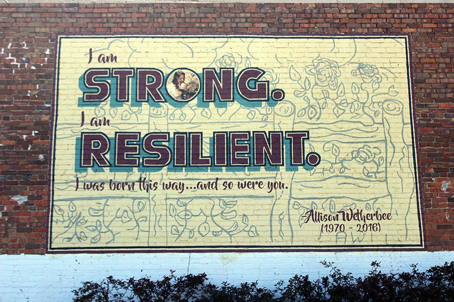 Allison Wetherbee Memoral Mural in Camden, AL