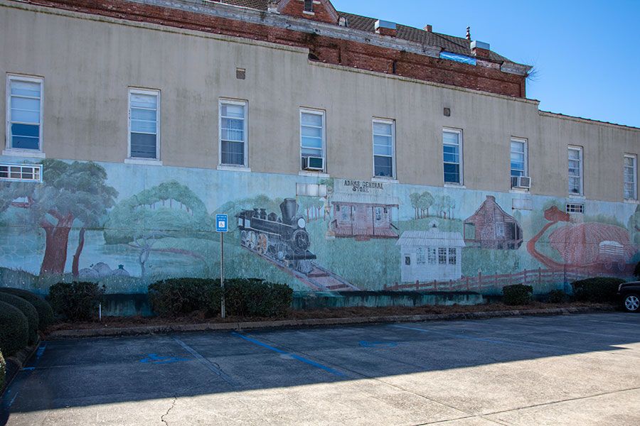 Our Heritage Mural in Troy, Alabama
