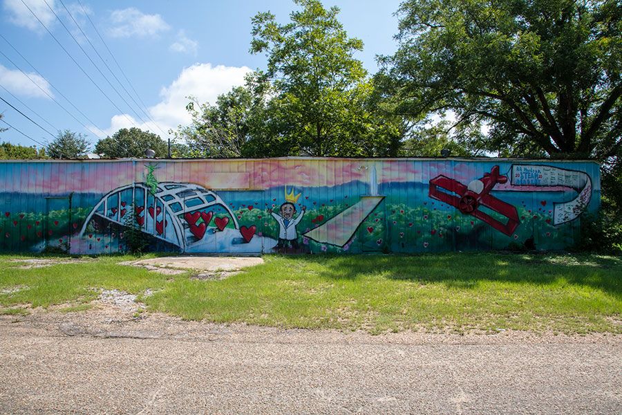 I Love Selma Mural in Alabama Black Belt